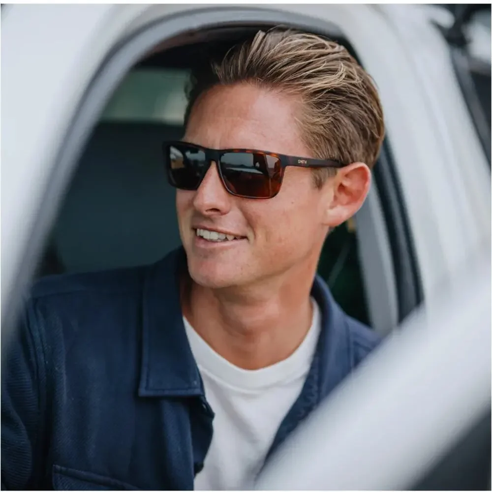 Smith Optics Matte Tortoise Riptide Polarized Sunglasses